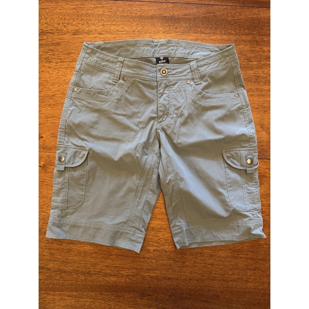 Kuhl Women’s Cargo Hiking Shorts Size 4 Sage Green